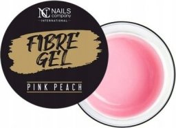  Nails Company Żel budujący NC Nails Fibre Gel Pink Peach 15g