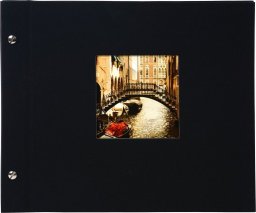  Goldbuch Album GOLDBUCH 26897 Bella Vista black, 30x25, 40 pages |white sheets|corner/splits|bookbound