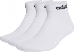  Adidas Skarpety adidas Linear Ankle Socks Cushioned 3PP HT3457