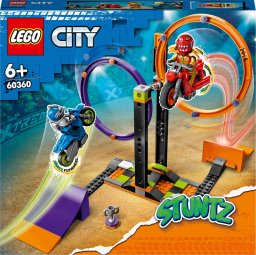  LEGO City Wyzwanie kaskaderskie – obracające się okręgi (60360)