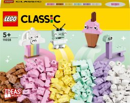  LEGO Classic Kreatywna zabawa pastelowymi kolorami (11028)