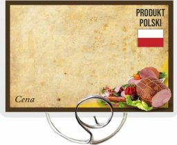  StudioCen Cenówki, etykiety laminowane- MIĘSO Z POLSKI 50szt.