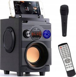 Głośnik Feegar ShowJet z mikrofonem czarny (5904610880234)