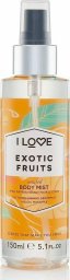  I LOVE_Scented Body Mist odświeżająca mgiełka do ciała Exotic Fruits 150ml