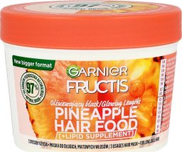  Fructis Hair Food Maska olśniewający blask do włosów długich i matowych - Pineapple 400ml
