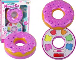  LeanToys Zestaw Cieni do Powiek Kształt Donut Szminka