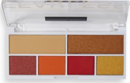 Makeup Revolution Makeup Revolution Relove Paletka cieni do powiek (6) Fearless 1szt