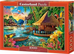  Castorland Puzzle 1000 element?w Tropikalna wyspa