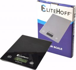 Waga kuchenna Elitehoff Elektroniczna waga kuchenna LCD precyzyjna 5 kg szara