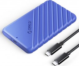 Kieszeń Orico 2,5" USB-C 3.1 6Gbps niebieska (25PW1C-C3-BL-EP)