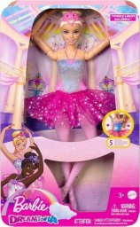 Lalka Barbie Mattel Baletnica Magiczne światełka Lalka Blondynka HLC25