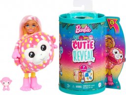 Lalka Barbie Mattel Barbie Cutie Reveal Chelsea Lalka Seria Dżungla Małpka HKR14 (HKR12)