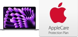 Laptop Apple Laptop Apple MacBook Air 13 M3 / 24 GB / 512 GB (MC8M4ZE/A) + AppleCare Protection Plan dla 13-inch MacBook Air (M3)