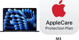 Laptop Apple Laptop Apple MacBook Air 15 M3 / 24 GB / 512 GB (MC9L4ZE/A) + AppleCare Protection Plan dla 15-inch MacBook Air (M3)