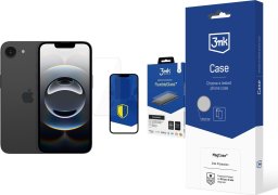 Smartfon Apple iPhone 16e 5G 8/128GB Czarny (MD1Q4) + FlexibleGlass + Etui MagCase