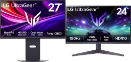 Monitor LG UltraGear 27G850A-B + UltraGear 24GS50F-B