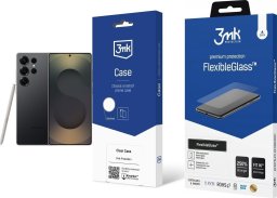 Smartfon Samsung Galaxy S25 Ultra 5G 12/512GB Czarny (SM-S938BZK) + FlexibleGlass + Etui Clear Case