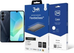Smartfon Samsung Galaxy A16 4/128GB Czarny (SM-A165FZKBEUE) + FlexibleGlass + Etui Clear Case