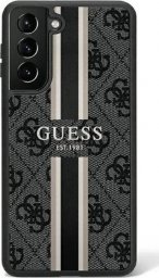 Guess Etui Guess GUHCS23LP4RPSK Samsung Galaxy S23 Ultra czarny/black hardcase 4G Printed Stripe
