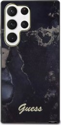  Guess Etui Guess GUHCS23LHTMRSK do Samsung Galaxy S23 Ultra S918 czarny/black hardcase Golden Marble Collection