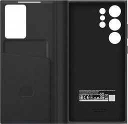  Samsung Etui Samsung Smart View Wallet Case Galaxy S23 Ultra Black [H]