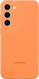  Samsung Etui Samsung Silicone Case do Galaxy S23+ pomarańczowe