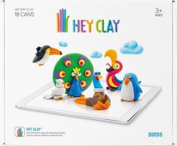  Tm Toys Hey Clay - Masa plastyczna Ptaki HCLSE003