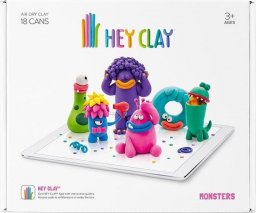  Tm Toys Hey Clay - Masa plastyczna Potwory HCLSE004