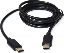 Kabel USB Msonic USB-B - USB-C 1 m Czarny (MLU560)