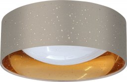 Lampa sufitowa Polux Lampa sufitowa glamour Tuluza 323224 Polux LED 18W 4K biała złota