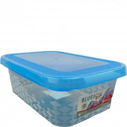  Branq BRANQ - Pojemnik na żywność - Blue Box - prostokąt - niebieski - 1,75 L