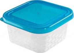  Branq BRANQ - Pojemnik na żywność - Blue Box - kwadrat - niebieski - 0,8 L