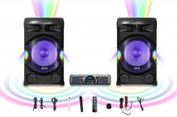 Kolumna Aiwa System głośników imprezowych BT ze wzmacniaczem AKAI Y3 Dual Speaker System