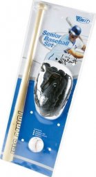 Brett Zestaw Baseballowy BRETT Senior (Kij+Piłka+Rękawica)