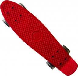 Deskorolka Master Deskorolka Mini Longboard - czerwona