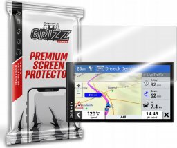 Etui do nawigacji GrizzGlass Szkło hybrydowe GrizzGlass HybridGlass Garmin DriveSmart 76