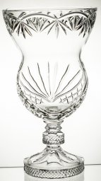 Crystal Julia Wazon kryształowy miejsce na grawerunek 30,5 cm