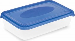 Plast Team PLAST TEAM - Pojemnik do żywności POLAR - prostokątny - niebieski - do zamrażarki i lodówki - 0,46 L