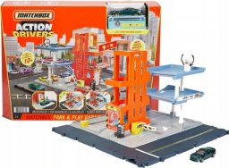  Mattel Matchbox Action Drivers - Prawdziwe Przygody Zestaw Garaż Światło Dźwięk HBL60