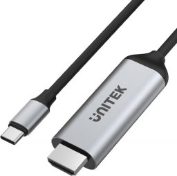 Kabel USB Unitek USB-C - HDMI 1.8 m Srebrny (V1423A)