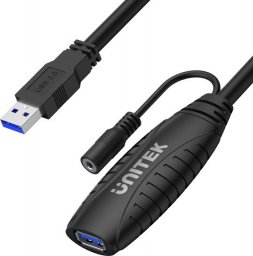 Adapter USB Unitek Y-3003C USB - USB Czarny  (Y-3003C)