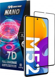  Crong Crong 7D Nano Flexible Glass - Szkło hybrydowe 9H na cały ekran Samsung Galaxy M52 5G