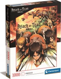  Clementoni CLE puzzle 1000 Anime Attack on Titans 39727