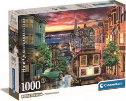 Clementoni CLE puzzle 1000 Compact San Francisco 39776