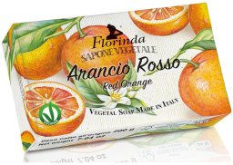 La Dispensa FLORINDA mydło w kostce Czerwona pomarańcza, 200g