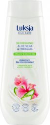 Luksja Luksja Silk Care Kremowy żel pod prysznic odświeżające aloes i hibiskus 500 ml