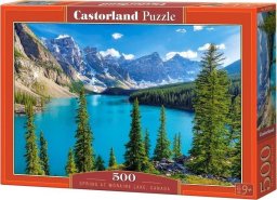  Castorland Puzzle 500 Spring at Moraine Lake, Canada CASTOR