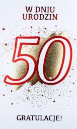 Armin Style Karnet Urodziny 50