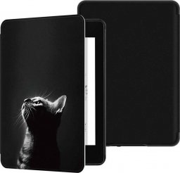 Pokrowiec Strado Etui graficzne Smart Case do Kindle Paperwhite 4 (Moon Cat)