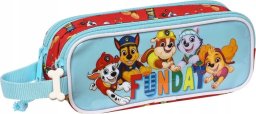 Piórnik The Paw Patrol Piórnik Podwójny The Paw Patrol Funday Czerwony Jasnoniebieski (21 x 8 x 6 cm)